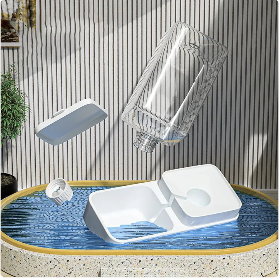 Pakko & Fufu - Automatic Cat & Dog Water & Feeder Dispenser