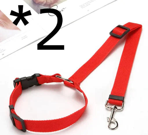 Pakko & Fufu – Adjustable Car Safety Belt for Pets