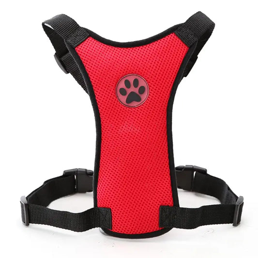 Pakko & Fufu – Breathable Dog Car Harness with Seatbelt