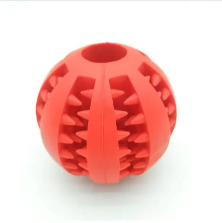 Pakko & Fufu Interactive Rubber Slow Feeder Dog Ball