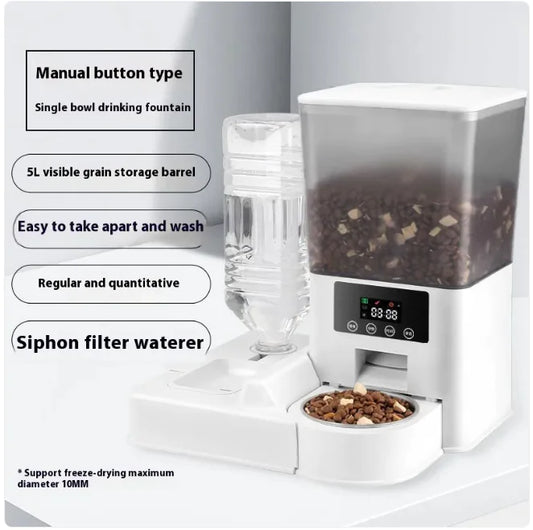 Pakko & Fufu - Smart Dual Feeder With Camera & Timer