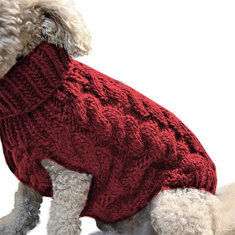 Pakko & Fufu – Cozy Winter Dog Sweater (Soft & Warm Knitwear