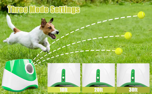 Pakko & Fufu  – Smart Dog Ball Launcher – Automatic Fetch Machine