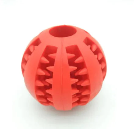 Pakko & Fufu Interactive Rubber Slow Feeder Dog Ball