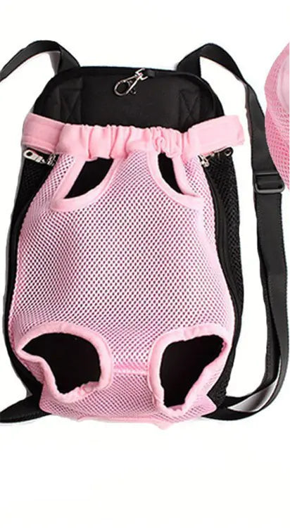 Pakko & Fufu– Front-Facing Pet Carrier Backpack (Breathable & Secure)