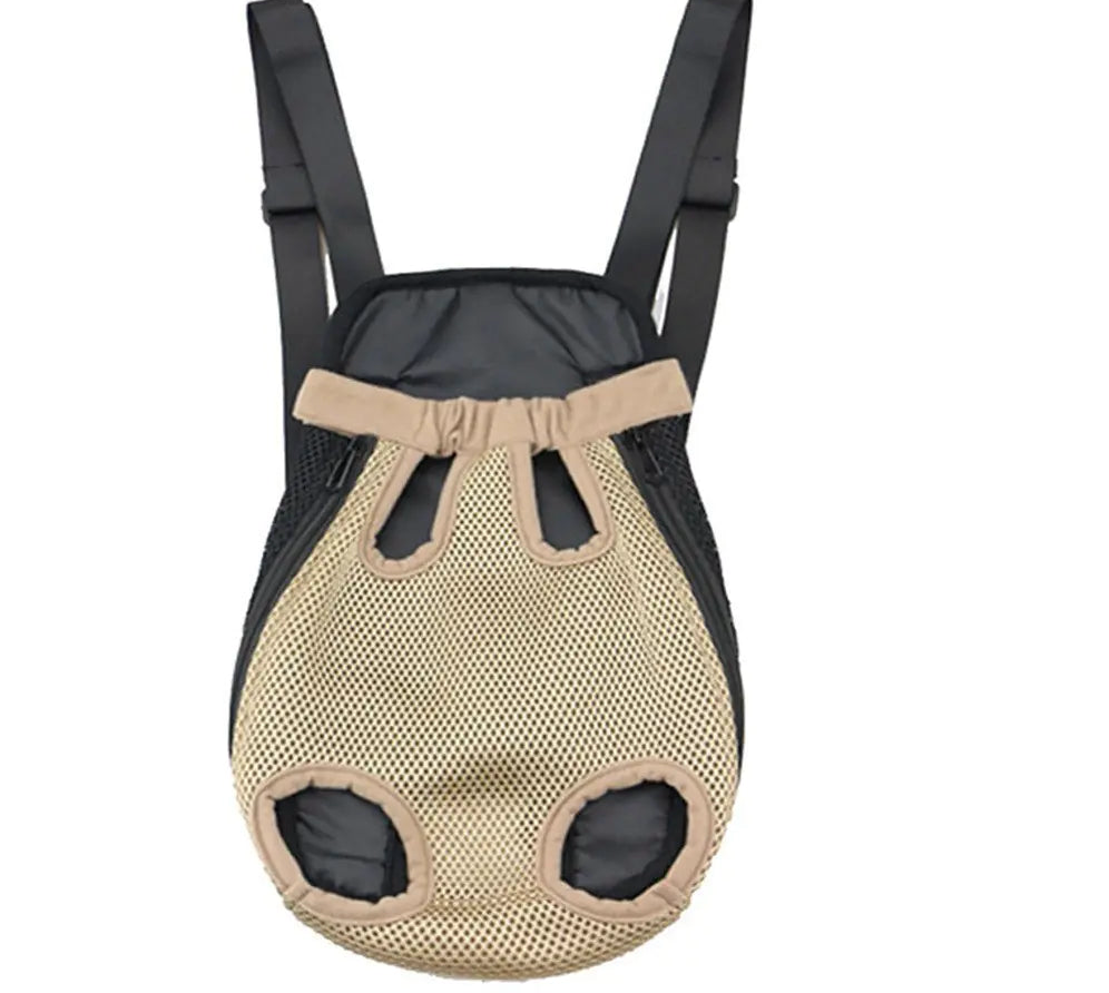 Pakko & Fufu– Front-Facing Pet Carrier Backpack (Breathable & Secure)