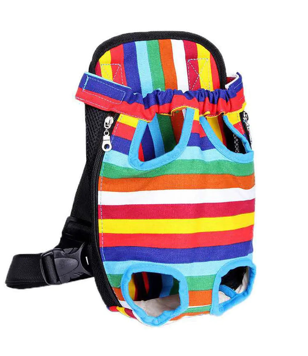 Pakko & Fufu– Front-Facing Pet Carrier Backpack (Breathable & Secure)