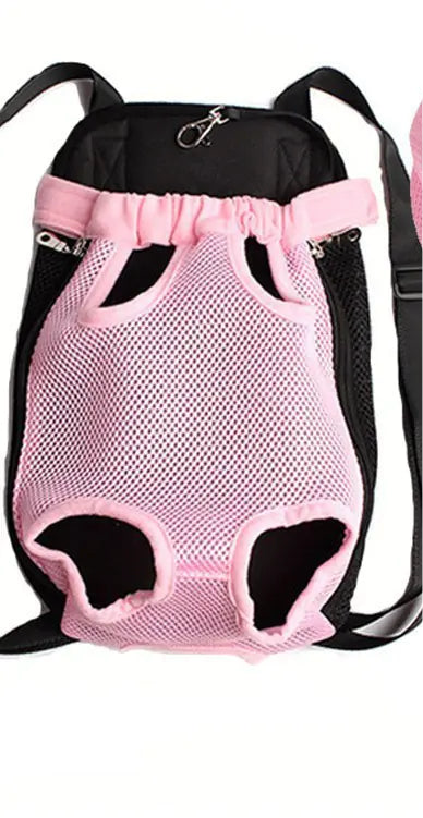 Pakko & Fufu– Front-Facing Pet Carrier Backpack (Breathable & Secure)