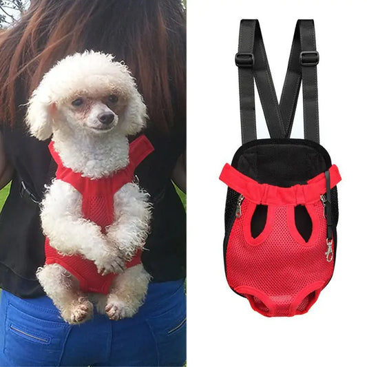 Pakko & Fufu– Front-Facing Pet Carrier Backpack (Breathable & Secure)
