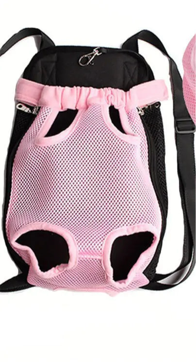 Pakko & Fufu– Front-Facing Pet Carrier Backpack (Breathable & Secure)