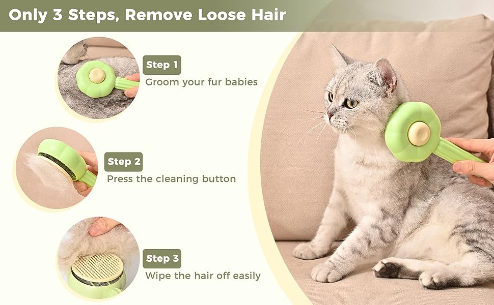 Pakko & Fufu  – Sunflower Grooming Brush for Pets