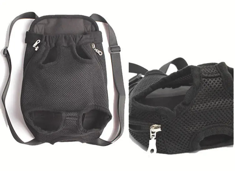 Pakko & Fufu– Front-Facing Pet Carrier Backpack (Breathable & Secure)