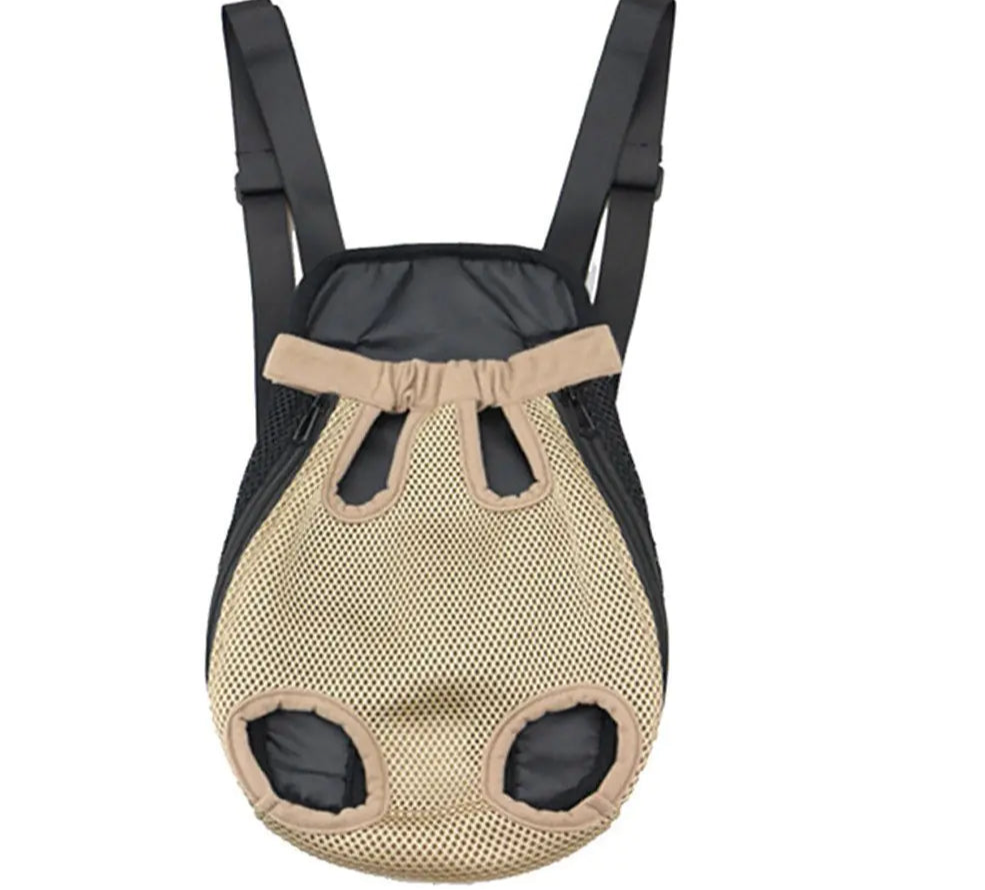 Pakko & Fufu– Front-Facing Pet Carrier Backpack (Breathable & Secure)