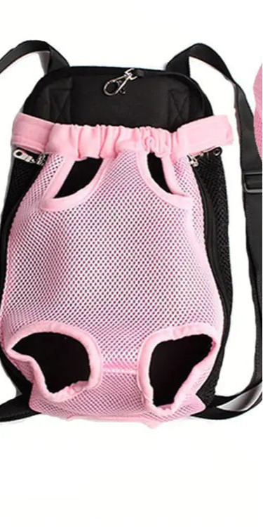 Pakko & Fufu– Front-Facing Pet Carrier Backpack (Breathable & Secure)