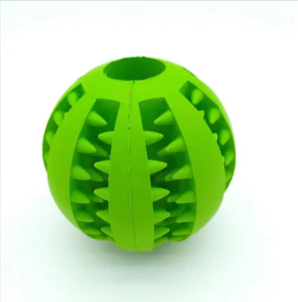 Pakko & Fufu Interactive Rubber Slow Feeder Dog Ball