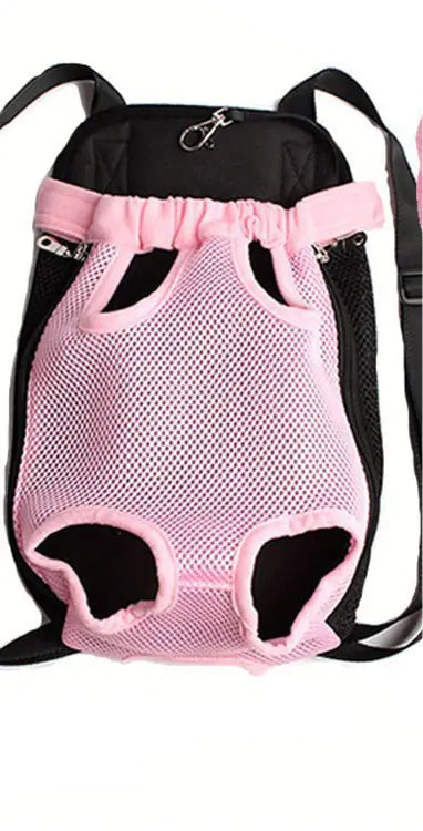 Pakko & Fufu– Front-Facing Pet Carrier Backpack (Breathable & Secure)