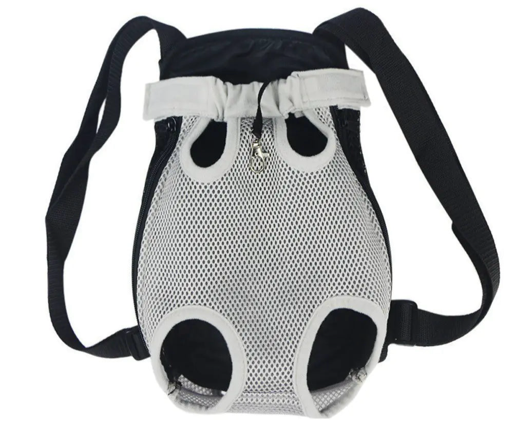 Pakko & Fufu– Front-Facing Pet Carrier Backpack (Breathable & Secure)