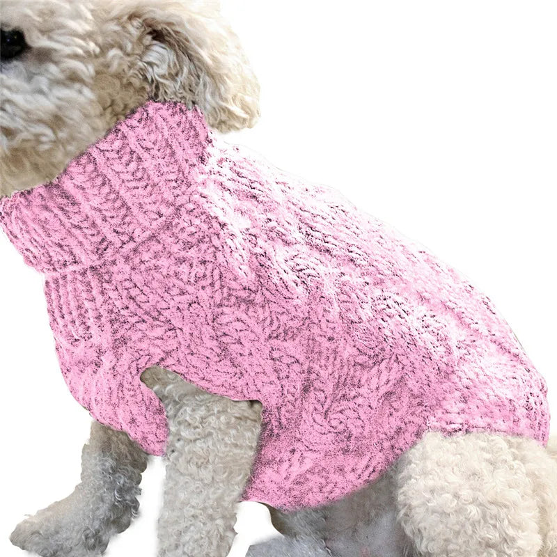 Pakko & Fufu – Cozy Winter Dog Sweater (Soft & Warm Knitwear