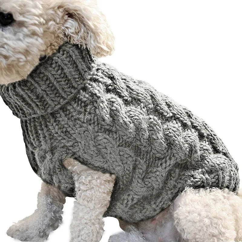 Pakko & Fufu – Cozy Winter Dog Sweater (Soft & Warm Knitwear