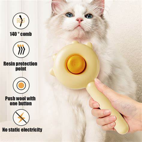 Pakko & Fufu  – Sunflower Grooming Brush for Pets