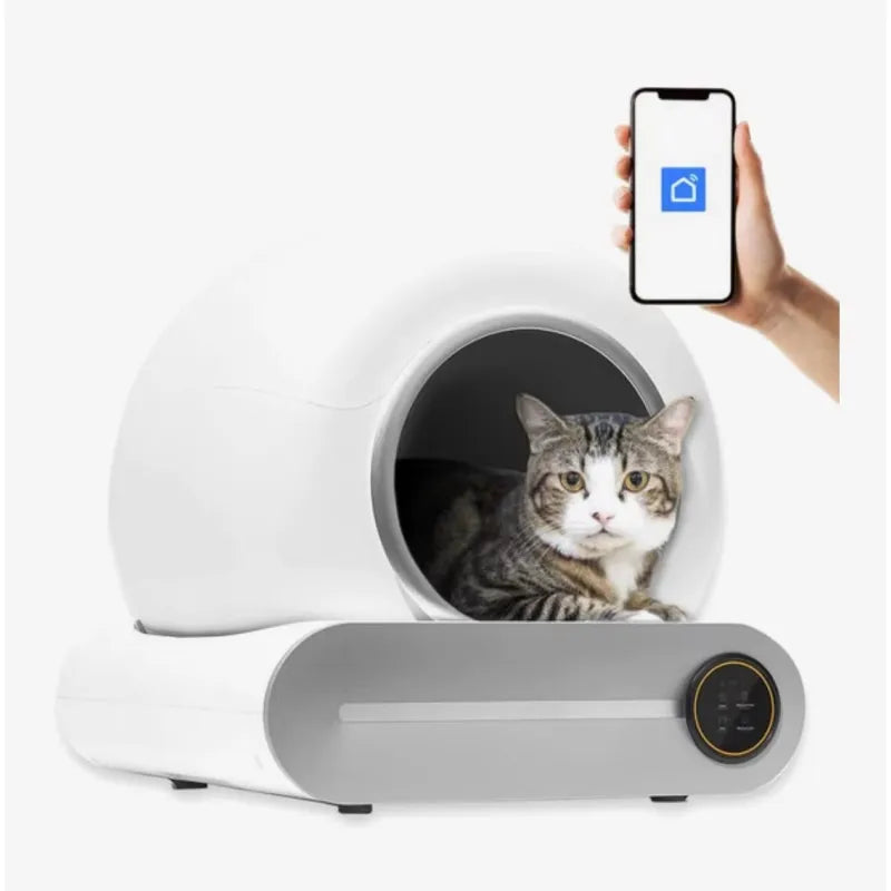 Pakko & Fufu – Premium Self-Cleaning Cat Litter Box (Smart Sensor Technology)