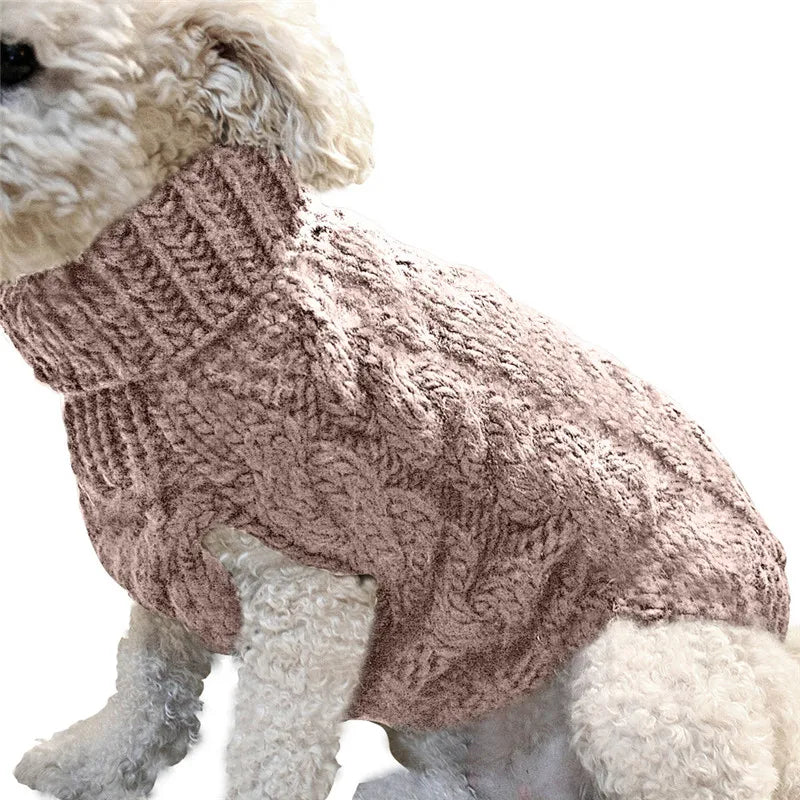 Pakko & Fufu – Cozy Winter Dog Sweater (Soft & Warm Knitwear
