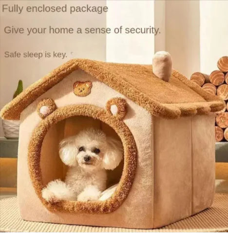 Pakko & Fufu – Cozy Cabin Pet House