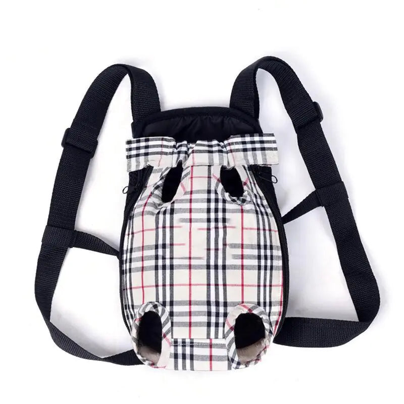 Pakko & Fufu– Front-Facing Pet Carrier Backpack (Breathable & Secure)