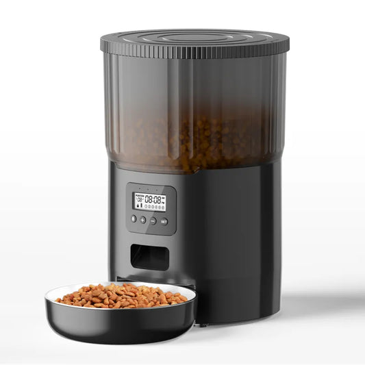Pakko & Fufu – Smart Auto Pet Feeder (4L, WIFI and App-Controlled)