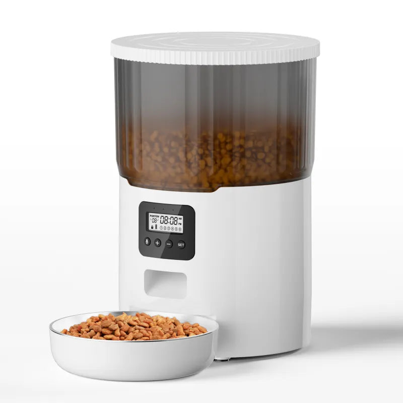 Pakko & Fufu – Smart Auto Pet Feeder (4L, WIFI and App-Controlled)