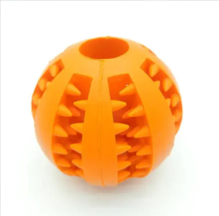 Pakko & Fufu Interactive Rubber Slow Feeder Dog Ball