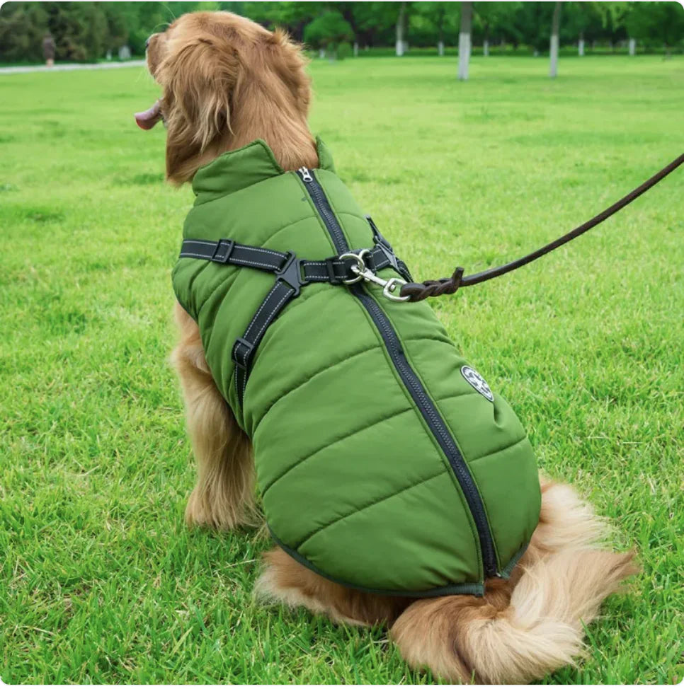 Pakko & Fufu – Warm & Waterproof Reflective Dog Coat